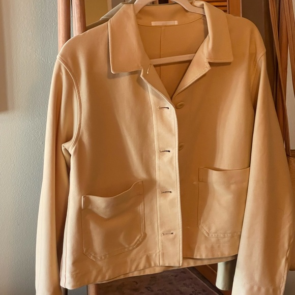 SOLD. UNIQLO Cropped Jacket with Patch Pockets - Picture 11 of 12